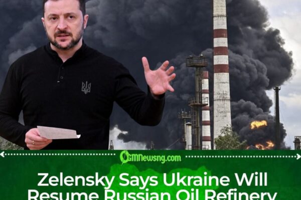 Zelensky Signals Return to Russian Refinery Attacks as Trump’s Moscow Energy Deal Faces Uncertainty
