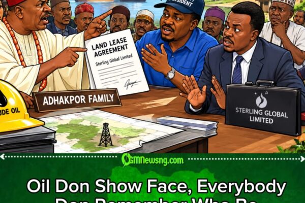 CRUDE OIL DON SHOW FACE, BUT ADHAKPOR FAMILY DEY ASK: WHO GIVE PERMISSION TO SIGN