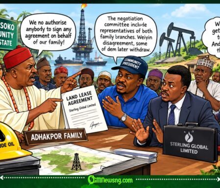 CRUDE OIL DON SHOW FACE, BUT ADHAKPOR FAMILY DEY ASK: WHO GIVE PERMISSION TO SIGN