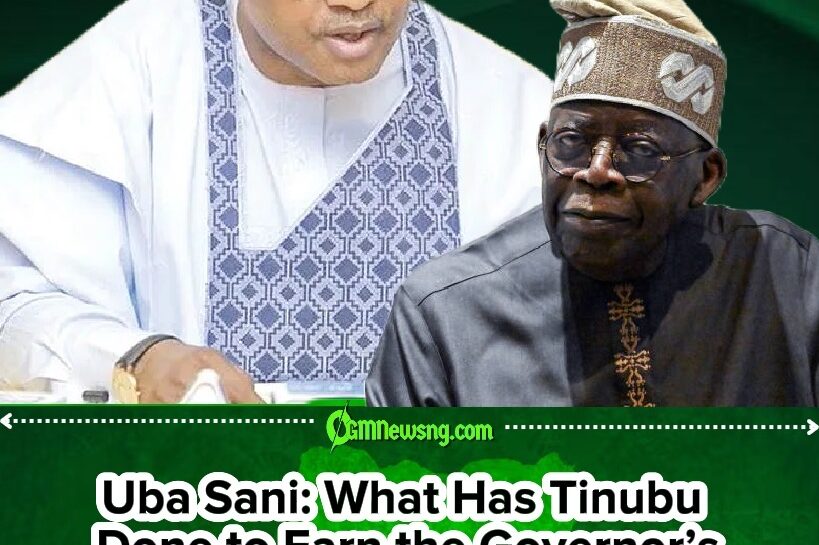Uba Sani: Can Tinubu Secure Near-Total Support in Kaduna in 2027?