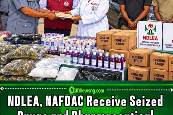 ₦511.4 MILLION DRUGS DON LAND FOR GOVERNMENT TABLE AS CUSTOMS HANDS OVER SUSPECTS TO NDLEA, NAFDAC